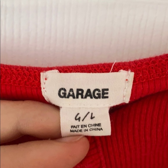 Garage Off the Shoulder Top - Picture 3 of 4